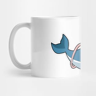 Dolphin Headphone Music Mug